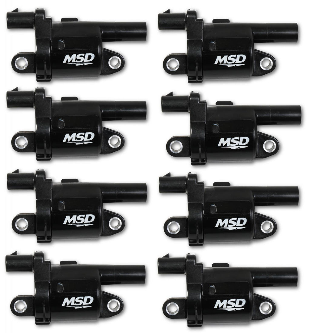MSD Ignition Coil Blaster Series Gen V Gdi Engine 8-Pack Round 2014-Up GM Lt Direct Injected Engine Round MSD Ignition