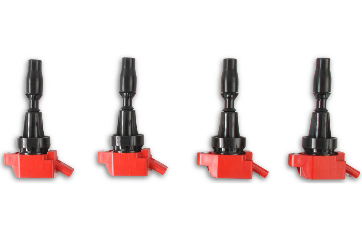 MSD Ignition Coil Blaster Series Hyundai/Kia 1.6L Turbo 4-Pack Fits Hyundai Elantra Sport/Kona/Sonata/Tucson/Veloster 2015-2020 1.6L Turbo Engine 2017-2020 Kia Forte Gt/Forte5/ Optima/Soul 1.6L Turbo Engine MSD Ignition