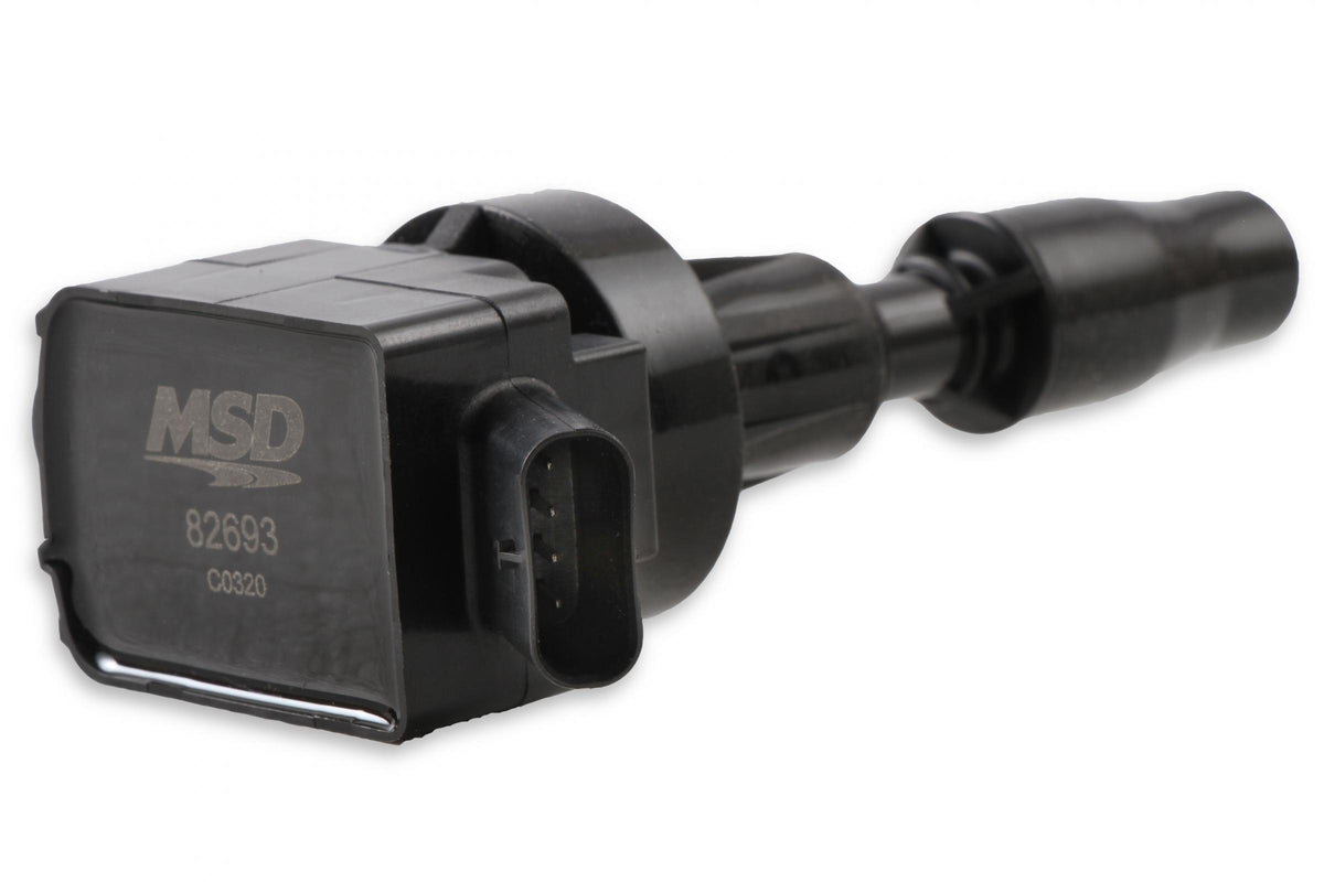MSD Ignition Coil Blaster Series Hyundai/Kia 1.6L Turbo 4-Pack Fits Hyundai Elantra Sport/Kona/Sonata/Tucson/Veloster 2015-2020 1.6L Turbo Engine 2017-2020 Kia Forte Gt/Forte5/ Optima/Soul 1.6L Turbo Engine MSD Ignition
