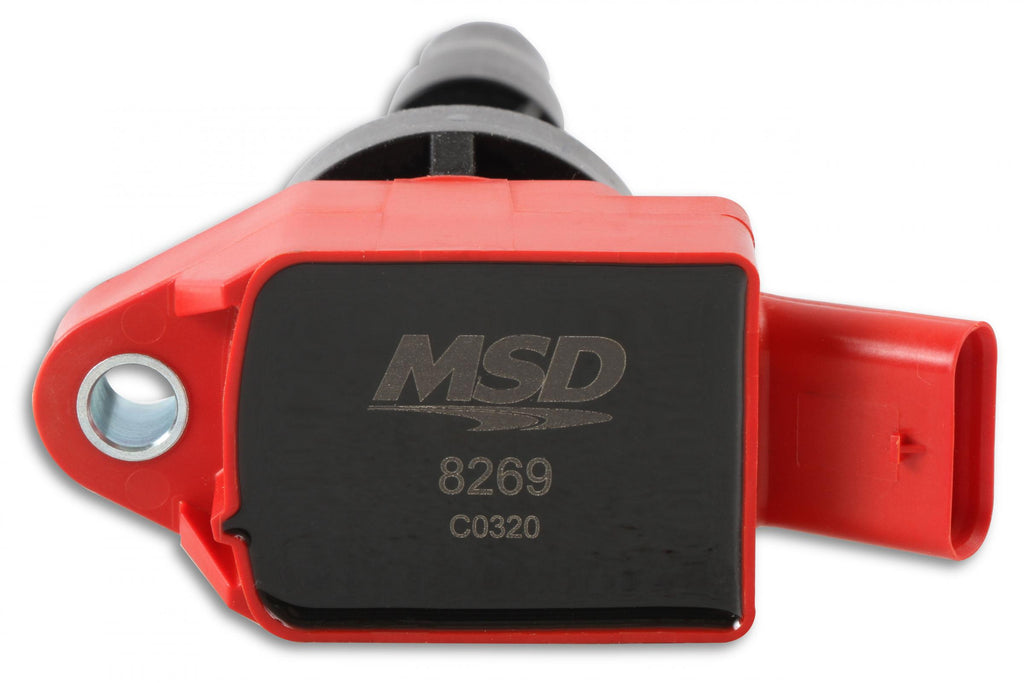 MSD Ignition Coil Blaster Series Hyundai/Kia 1.6L Turbo 4-Pack Fits Hyundai Elantra Sport/Kona/Sonata/Tucson/Veloster 2015-2020 1.6L Turbo Engine 2017-2020 Kia Forte Gt/Forte5/ Optima/Soul 1.6L Turbo Engine MSD Ignition