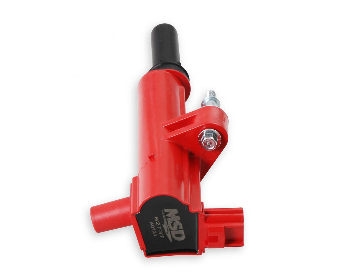 MSD Ignition Coil Blaster Chrysler 3.7L Red 2009-2013 Dodge/Jeep/Ram 3.7L V6 MSD Ignition