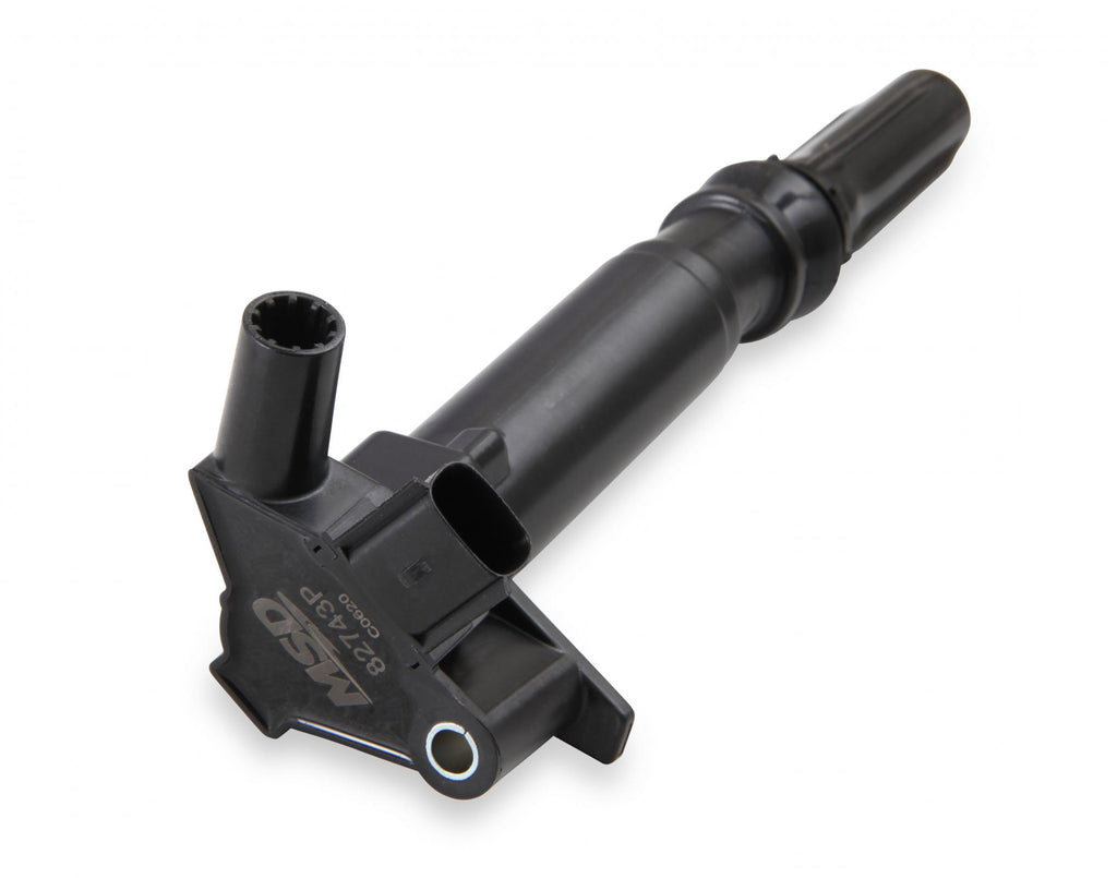 MSD Ignition Coil Blaster Ford F-Series 6.2L Black Passenger Side 2010-2017 Ford F-Series Trucks 2011-2014 Ford F-150 2011-2017 F-250/F-350 Super Duty 2017 E-350 Super Duty 6.2L V8 Driver And Passenger MSD Ignition