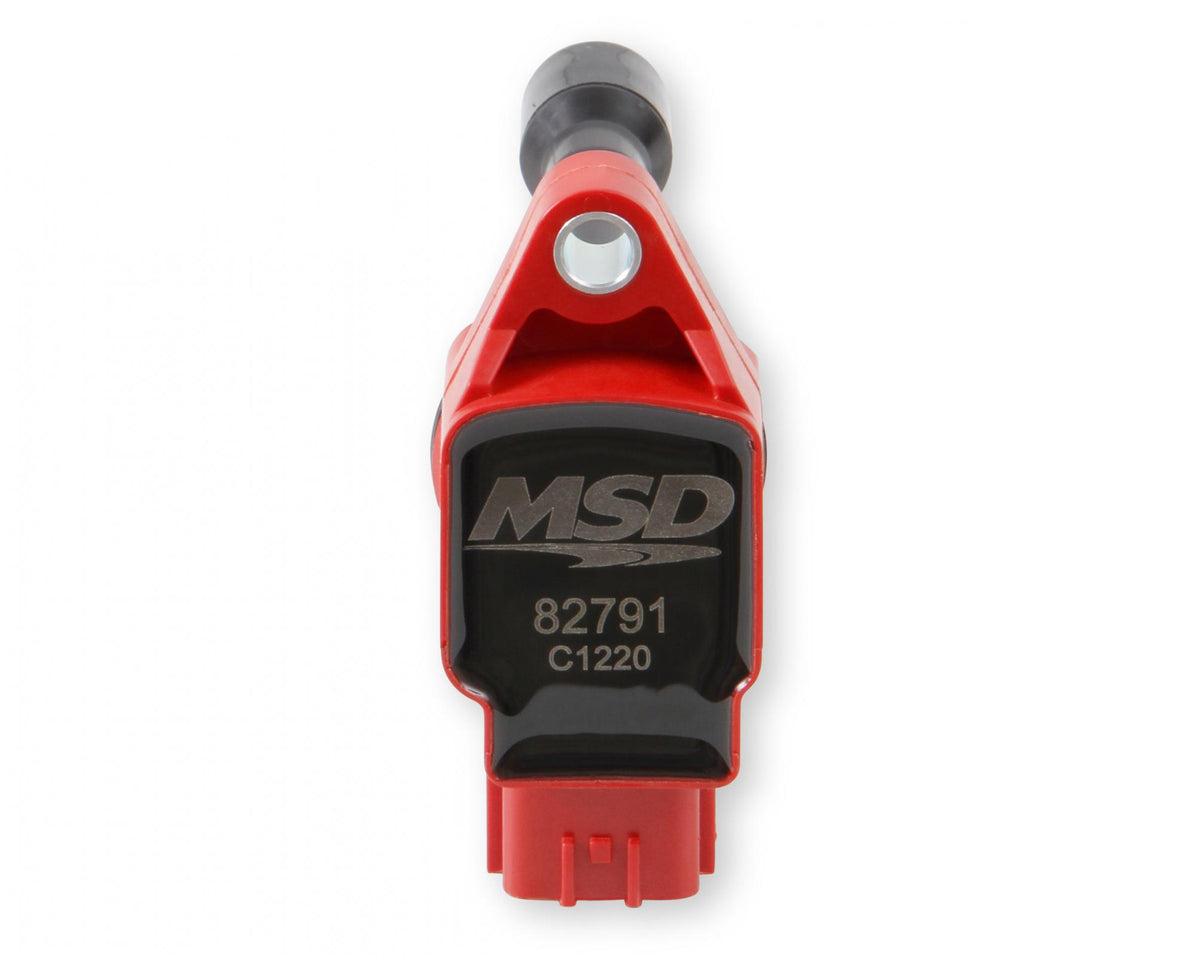 MSD Ignition Coil Blaster Series Fits Nissan/Infiniti 3.5L Red Fits Nissan 2007-2020 350Z/Altima/Maxima/Murano/Pathfinder/Quest Infiniti 2008-2020 G25 2.5L/Ex35/Fx35/G35/Jx35/M35/M35H/Q50/Q70/Qx60 3.5L Engine MSD Ignition
