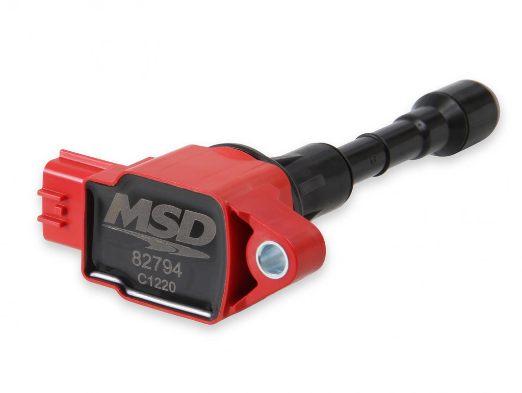 MSD Ignition Coil Blaster Series Fits Nissan/Infiniti 3.7L Red Fits Nissan 2009-2020 370Z Infiniti 2008-2019 Ex37/Fx37/G37/M37/Q40/Q50/Q60/Q70/Q70L/Qx50/Qx70 3.7L V6 Engine MSD Ignition