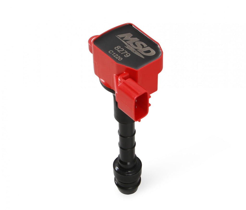 MSD Ignition Coil Blaster Series Fits Nissan/Infiniti 3.5L Red Fits Nissan 2003-2006 350Z Infiniti 2003-2008 G35/Fx35/M35 3.5L Engine MSD Ignition