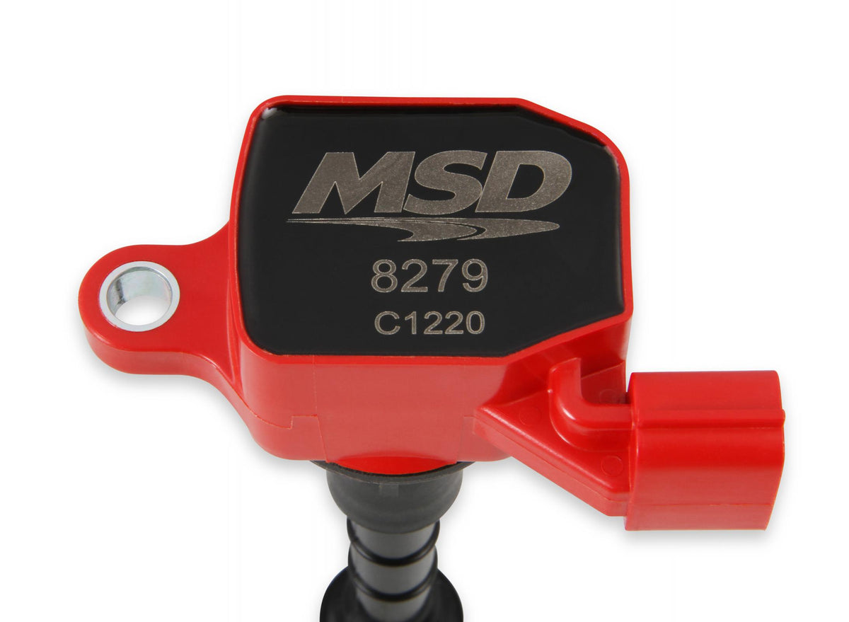 MSD Ignition Coil Blaster Series Fits Nissan/Infiniti 3.5L Red Fits Nissan 2003-2006 350Z Infiniti 2003-2008 G35/Fx35/M35 3.5L Engine MSD Ignition