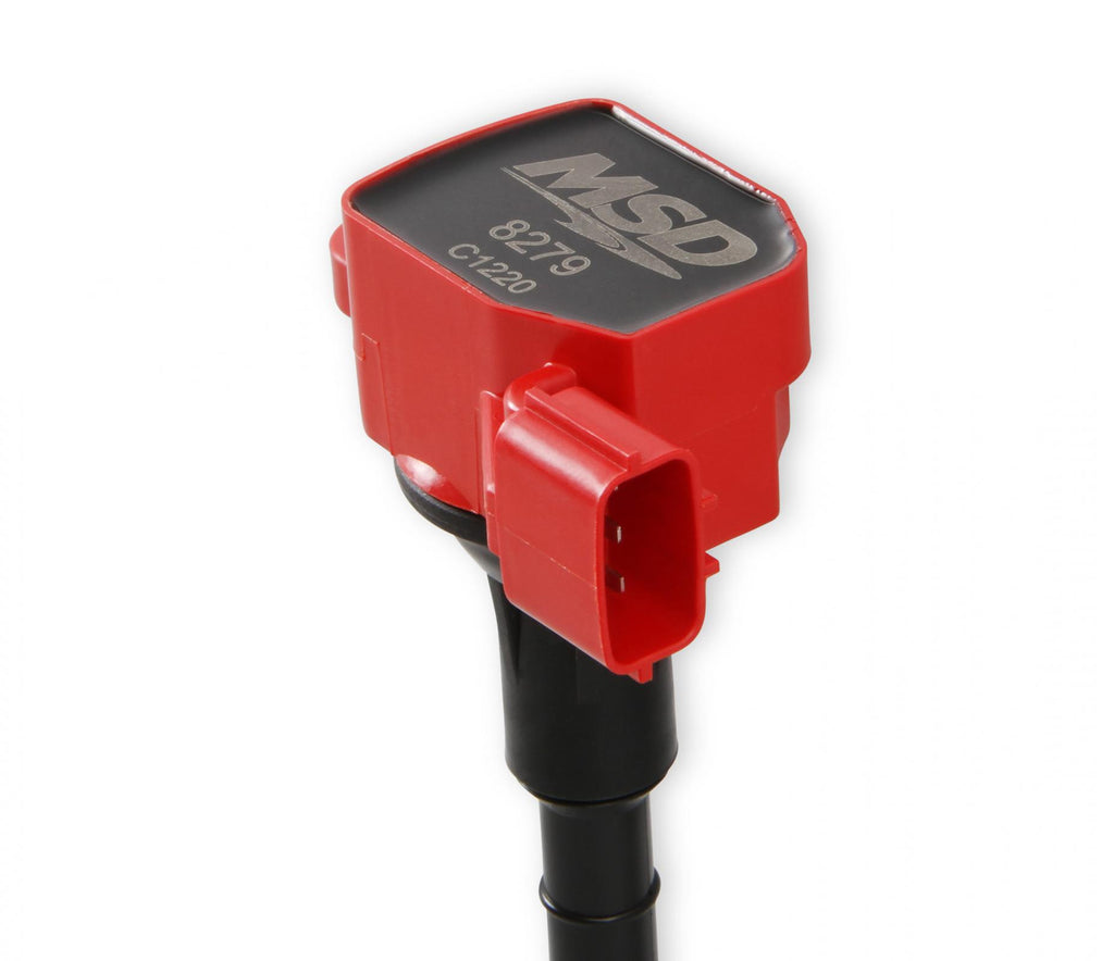 MSD Ignition Coil Blaster Series Fits Nissan/Infiniti 3.5L Red Fits Nissan 2003-2006 350Z Infiniti 2003-2008 G35/Fx35/M35 3.5L Engine MSD Ignition