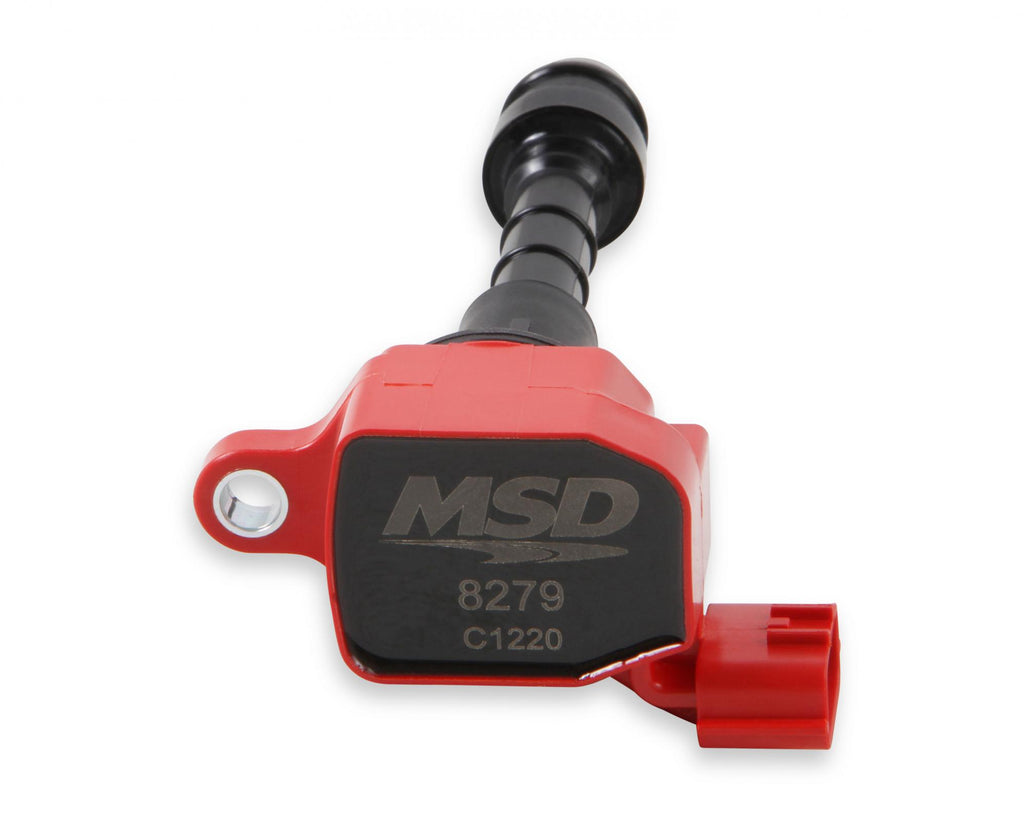 MSD Ignition Coil Blaster Series Fits Nissan/Infiniti 3.5L Red Fits Nissan 2003-2006 350Z Infiniti 2003-2008 G35/Fx35/M35 3.5L Engine MSD Ignition