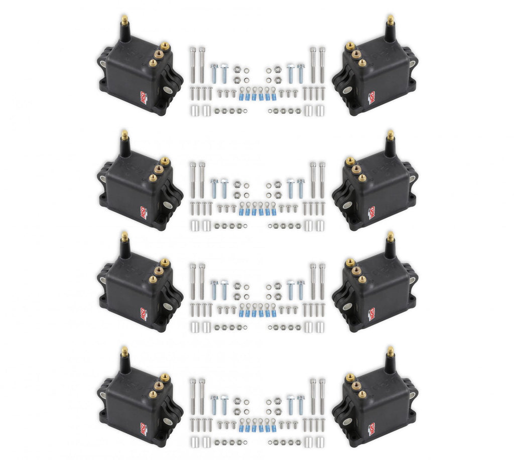 MSD Ignition Coil High Output Black 8-Pack Use With Pro 600 Ignition Coil-Per-Cylinder Engines MSD Ignition