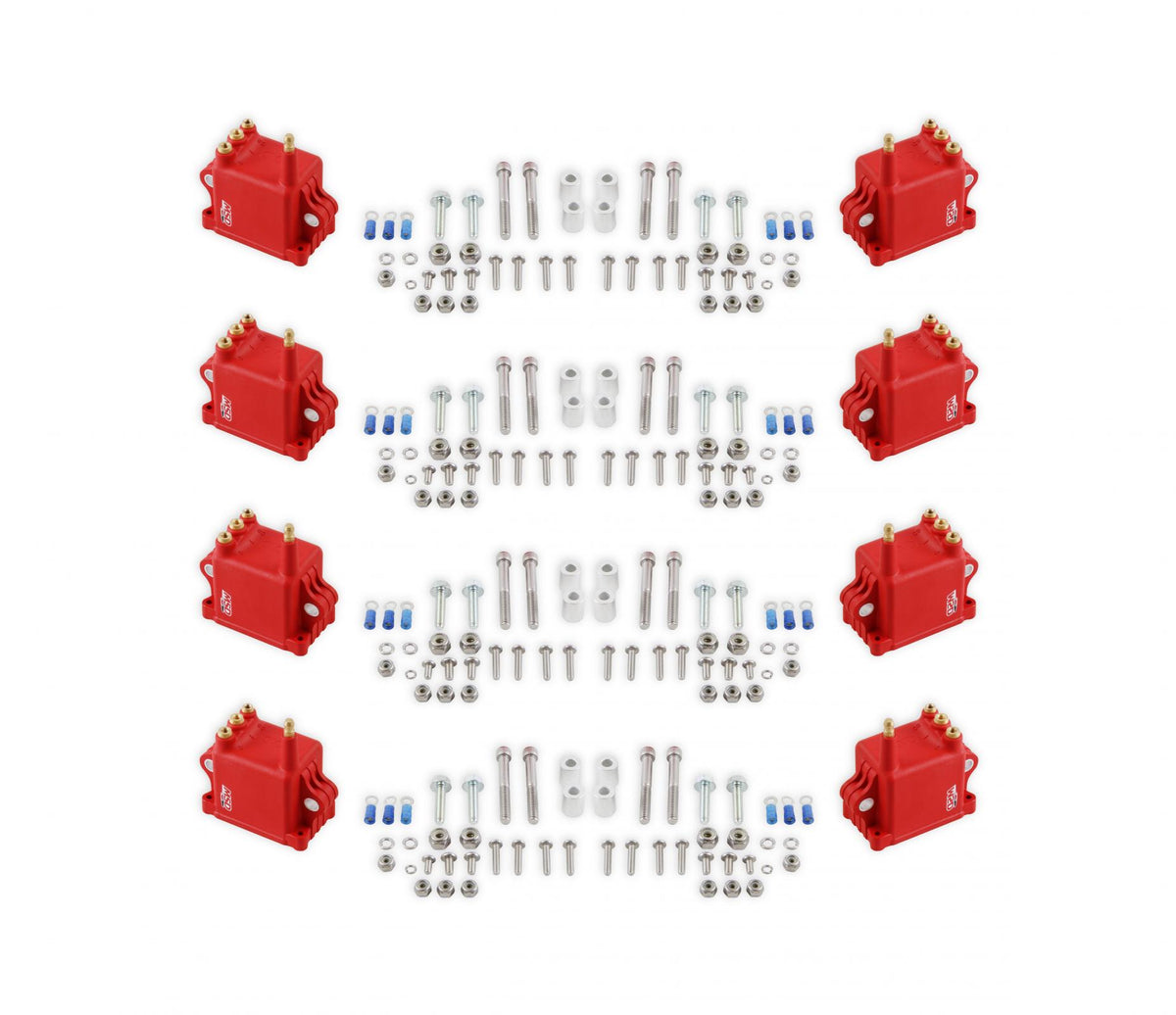 MSD Ignition Coil High Output 8-Pack Red For Pro 600 Ignition Coil-Per-Cylinder Engines MSD Ignition