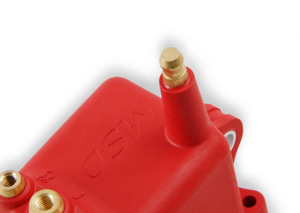 MSD Ignition Coil High Output 8-Pack Red For Pro 600 Ignition Coil-Per-Cylinder Engines MSD Ignition