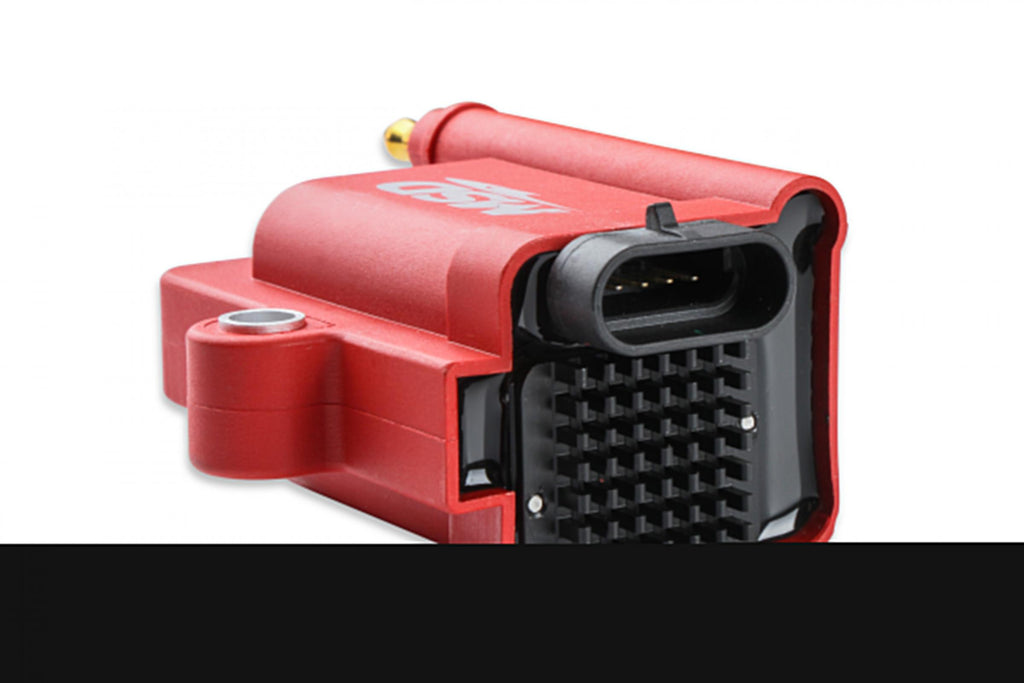 MSD Ignition Coil Smart Big Wire Kit Red Universal Use With Holley Or MSD EFI Systems MSD Ignition