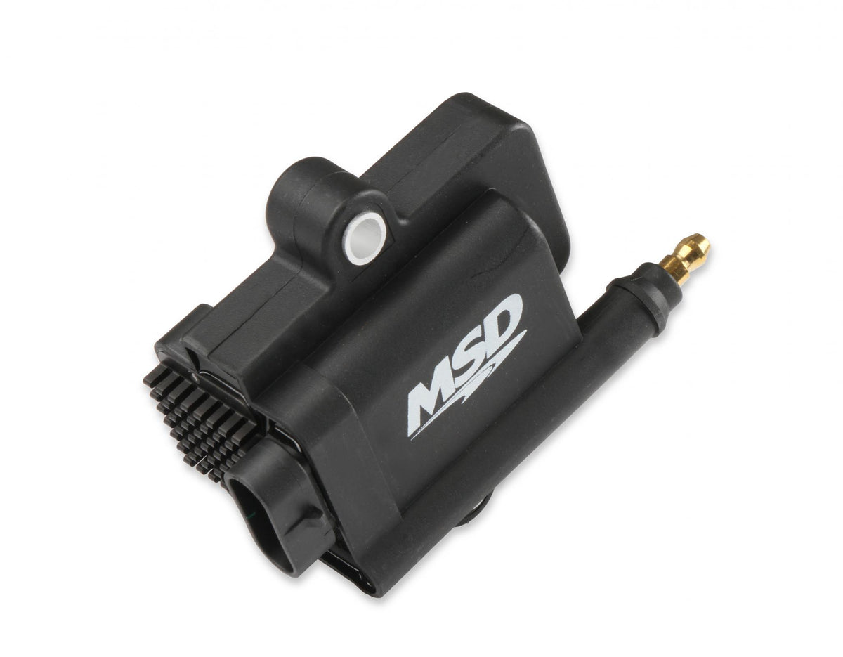 MSD Ignition Coil Smart Big Wire Kit Black Universal Use With Holley Or MSD EFI Systems MSD Ignition