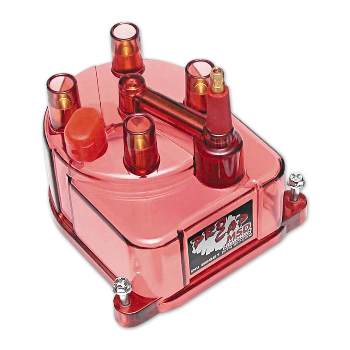Distributor Cap, Modified For Civic/Integra LS 92-00 This Cap Is Specially Fitted With An MSD Power Tower To Accept The High Voltage Of An MSD Blaster Series Coil MSD Ignition