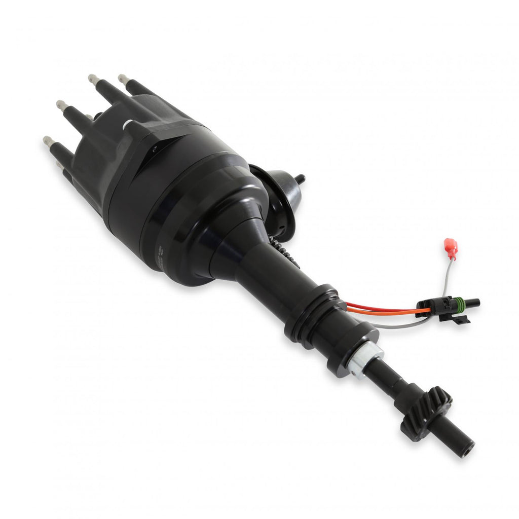 MSD Black Ford 351C 460 Ready-To-Run Distributor Black Ready-To-Run Distributor Stealthy Good Looks To Your Chevy, Ford Or Chrysler A Snap MSD Ignition