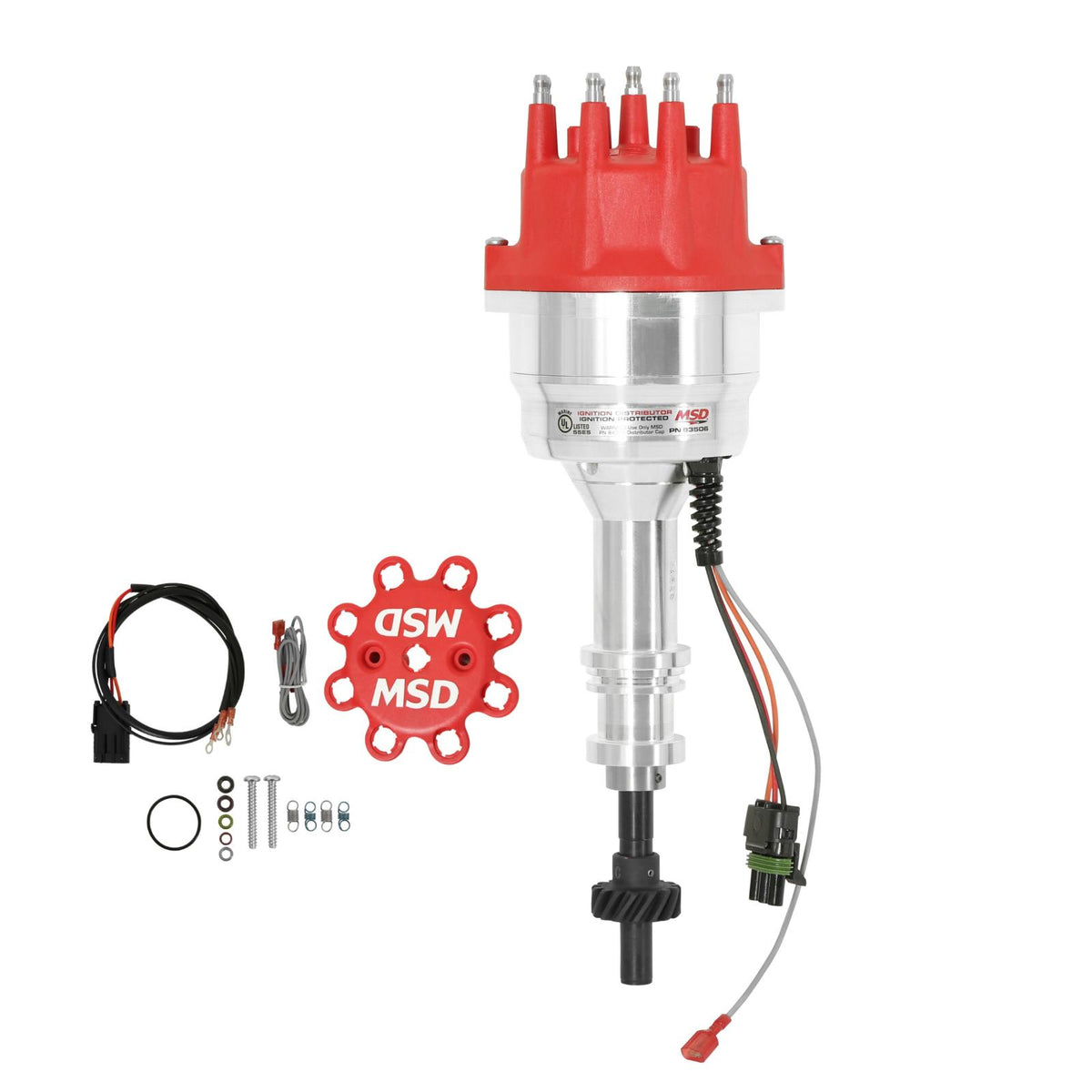 Ford 351C-460 Ready-To-Run Marine Distributor Ready-To-Run Distributors Include A Built-In Ignition Module. No MSD Ignition Control Required MSD Ignition