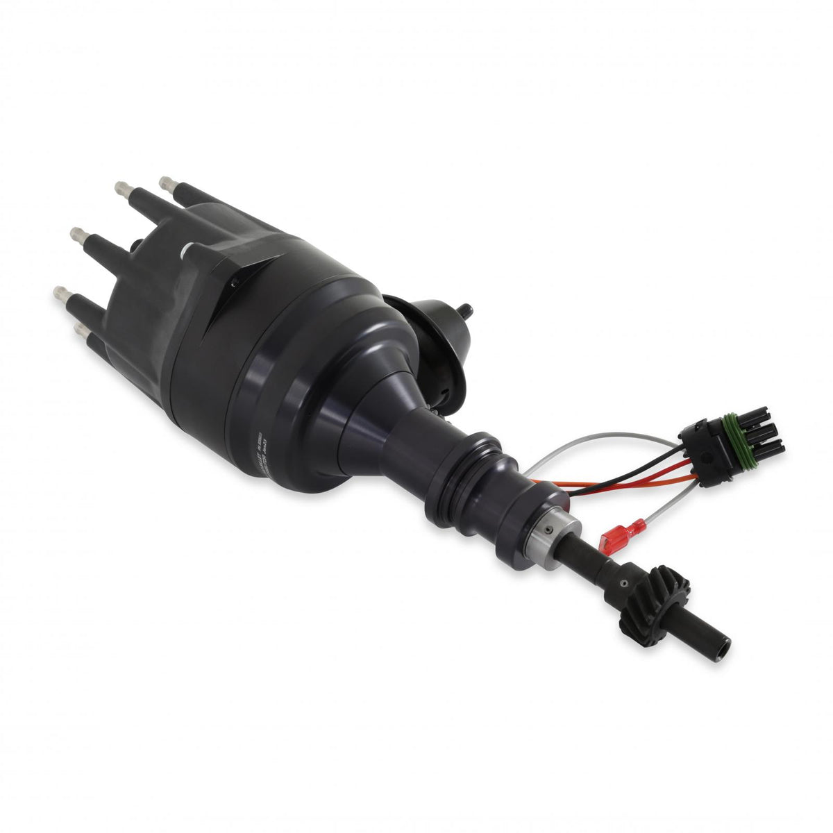 MSD Black Ford 289/302 Ready-To-Run Distributor Black Ready-To-Run Distributor Stealthy Good Looks To Your Chevy, Ford Or Chrysler A Snap MSD Ignition