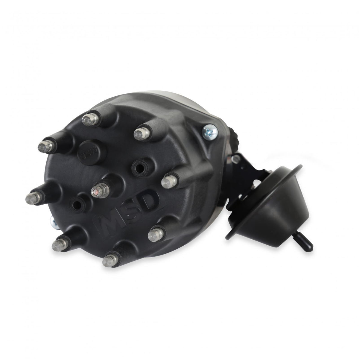 MSD Black Ford 289/302 Ready-To-Run Distributor Black Ready-To-Run Distributor Stealthy Good Looks To Your Chevy, Ford Or Chrysler A Snap MSD Ignition