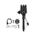 Black Chevy V8 W/Internal Module Distributor Black Ready-To-Run Distributors Include A Built-In Ignition Module-No MSD Ignition Control Required MSD Ignition