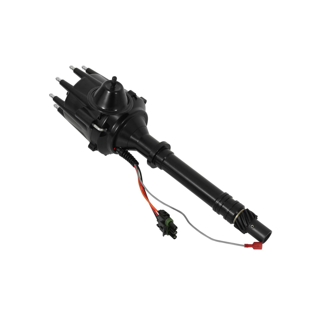 Black Chevy V8 W/Internal Module Distributor Black Ready-To-Run Distributors Include A Built-In Ignition Module-No MSD Ignition Control Required MSD Ignition