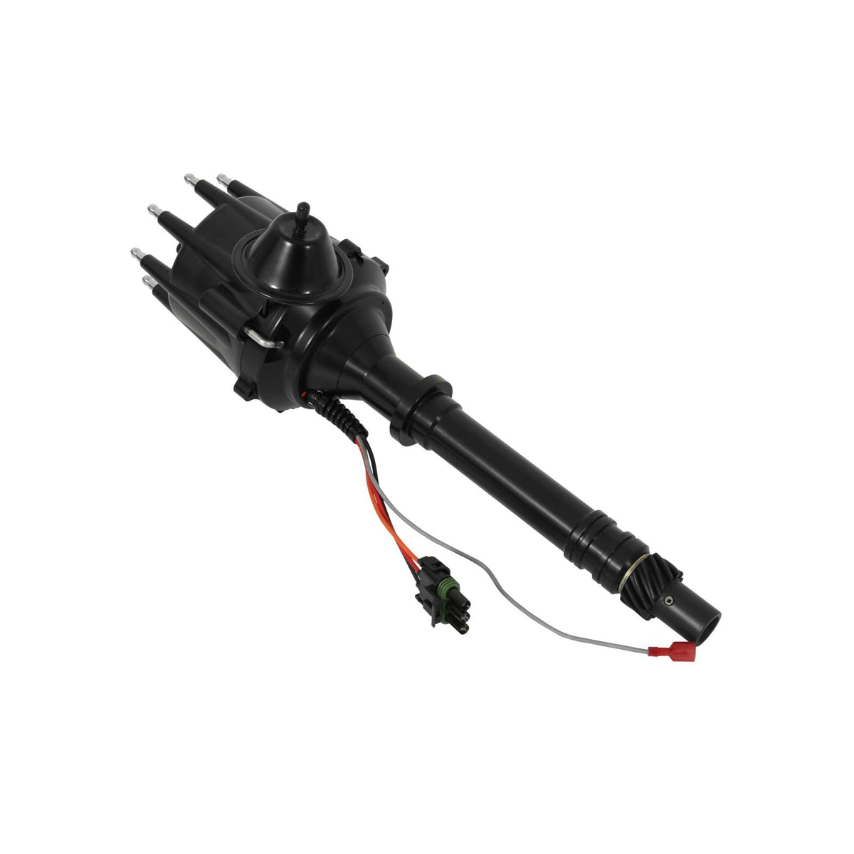 Black Chevy V8 W/Internal Module Distributor Black Ready-To-Run Distributors Include A Built-In Ignition Module-No MSD Ignition Control Required MSD Ignition