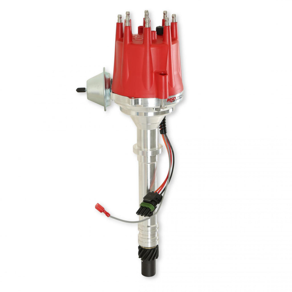 Chevy V8 W/Internal Module Distributor Ready-To-Run Distributors Include A Built-In Ignition Module So No MSD Ignition Control Required MSD Ignition