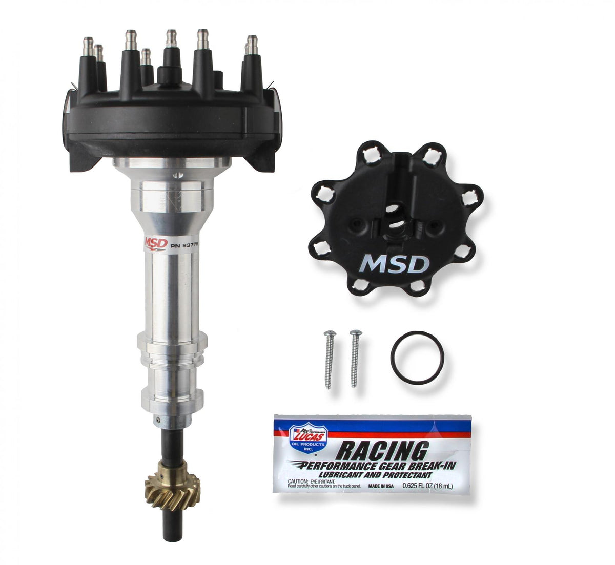 Ford 351C 460 Crank Trigger Distributor Distributor Designed For Race Applications Using MSD Crank Trigger Systems Bronze Large Cap MSD Ignition