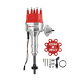 Ford Y-Block Pro-Billet Distributor Must Be Used With An MSD 6, 7 Or 8-Series Ignition. May Hit Firewall Seam On 57-59 Full Size Cars MSD Ignition