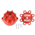 Red Distributor Cap Red Cap Fits Pn 8570, Pn 8545 And Pn 8546 MSD Ignition