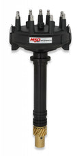 MSD Black Chevy Low-Profile Crank Trigger Distributor MSD Black Low-Profile Chevy Racing Distributor MSD Ignition