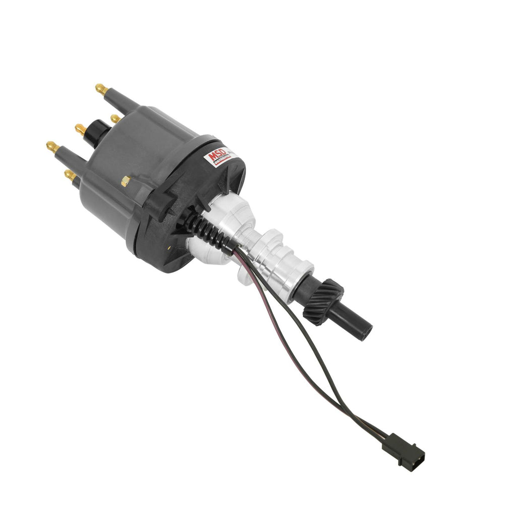 Ford 2.3L Billet Distributor Fits Fords 4-Cylinder 2.3L Engines. Must Be Used With An MSD 6, 7 Or 8-Series Ignition MSD Ignition