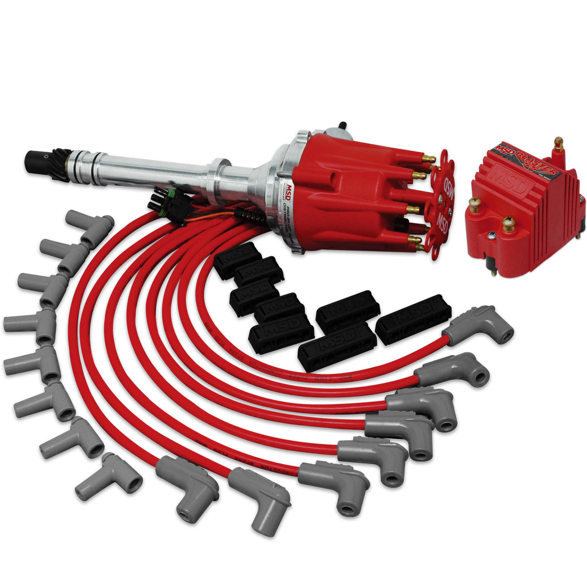 Crate Engine GM Kit (Pn 8360, 8207, Univ Wire Set) This Kit Make It Easy To Add MSD Performance To Your New Crate Engine MSD Ignition