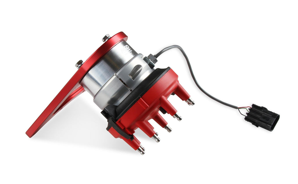 MSD Front Drive Distributor With Adjustable Cam Sync Big Block Chevy Front Drive Distributor With Adjustable Hall-Effect Cam Sync Sensor Ideal For Triggering EFI Systems MSD Ignition