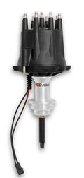 MSD Black Chrysler 318-360 Pro-Billet Distributor All The Performance Of Our Pro-Billet Line Now Available With Black Cap For Your Small Block Chrysler. Must Be Used With MSD 6, 7, Or 8-Series Ignition MSD Ignition