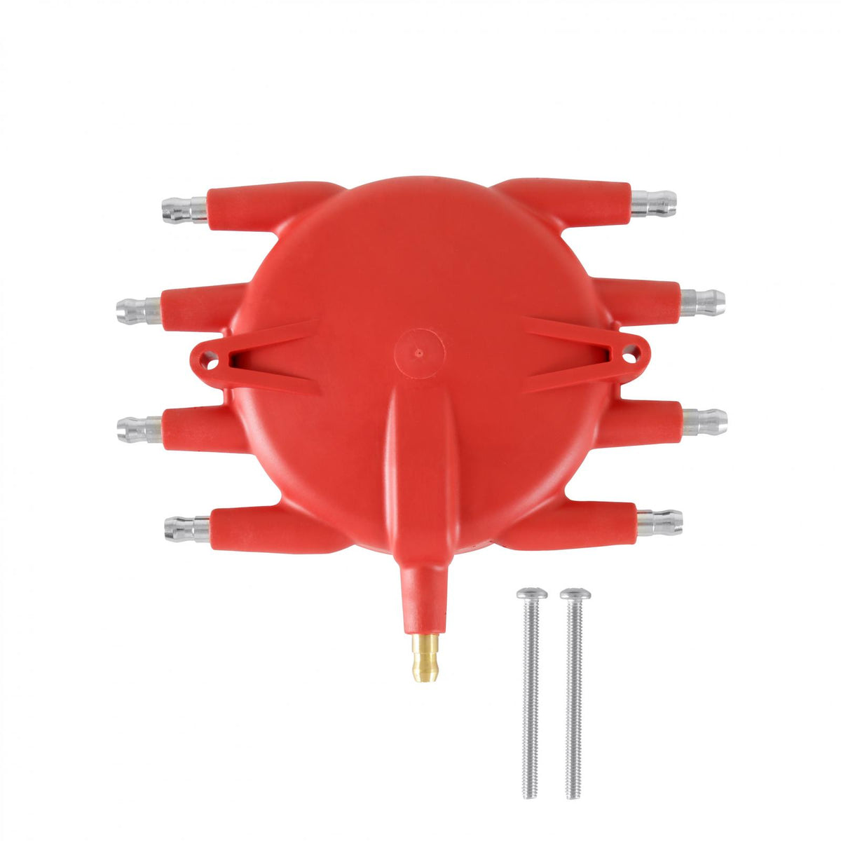 Crab Style Distributor Cap Injection Molded From Dupont Rynite Material And Feature Spark Plug-Style Terminals MSD Ignition