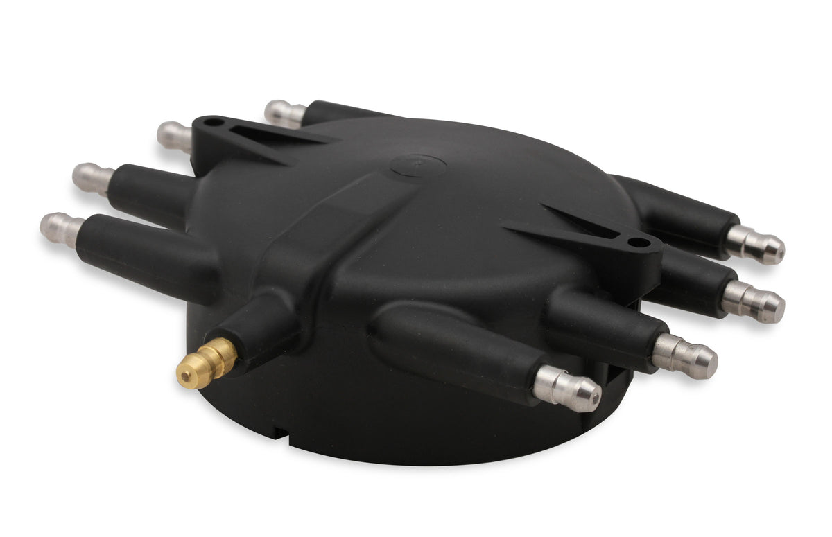 Crab Style Distributor Cap Injection Molded From Dupont Rynite Material And Feature Spark Plug-Style Terminals MSD Ignition
