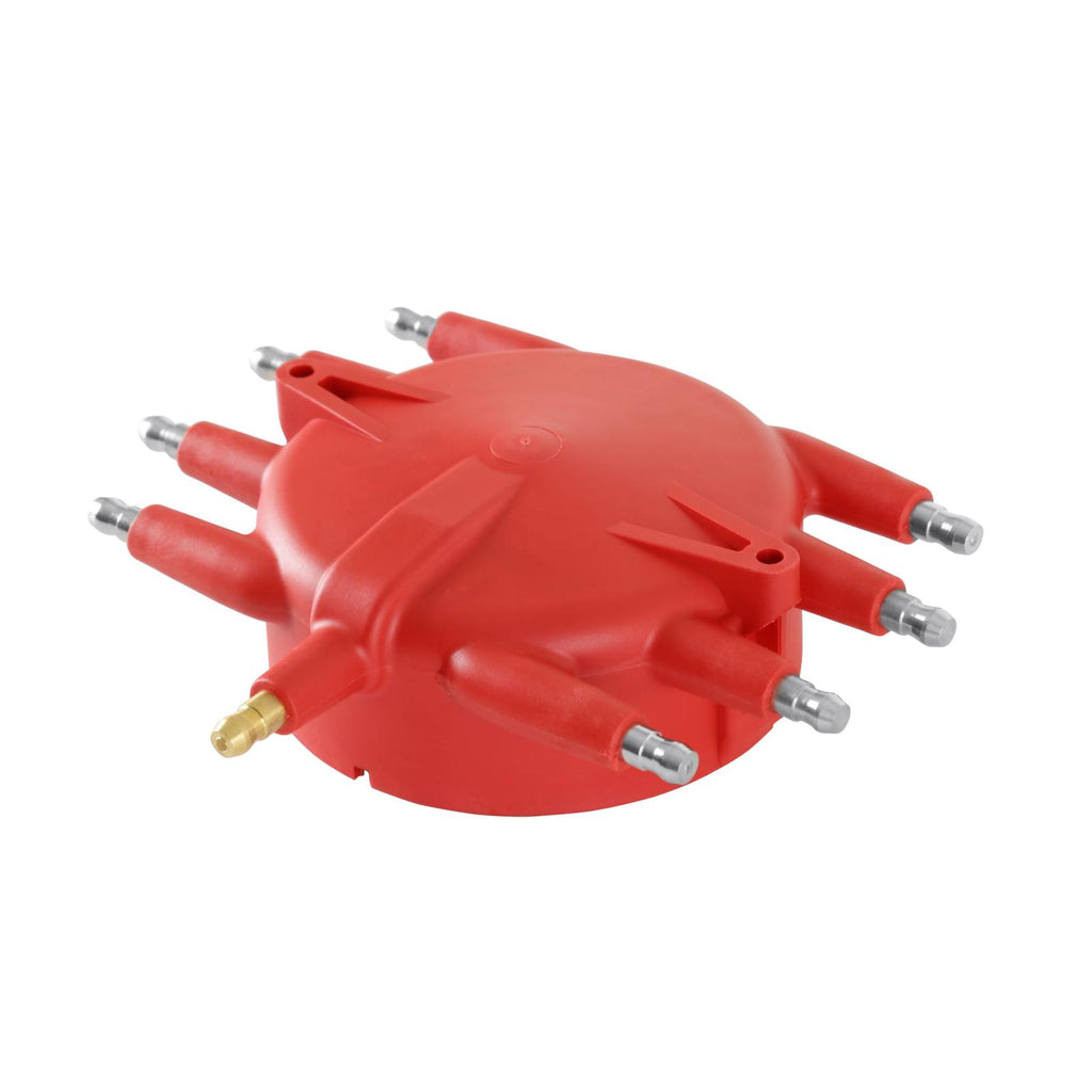 Crab Style Distributor Cap Injection Molded From Dupont Rynite Material And Feature Spark Plug-Style Terminals MSD Ignition