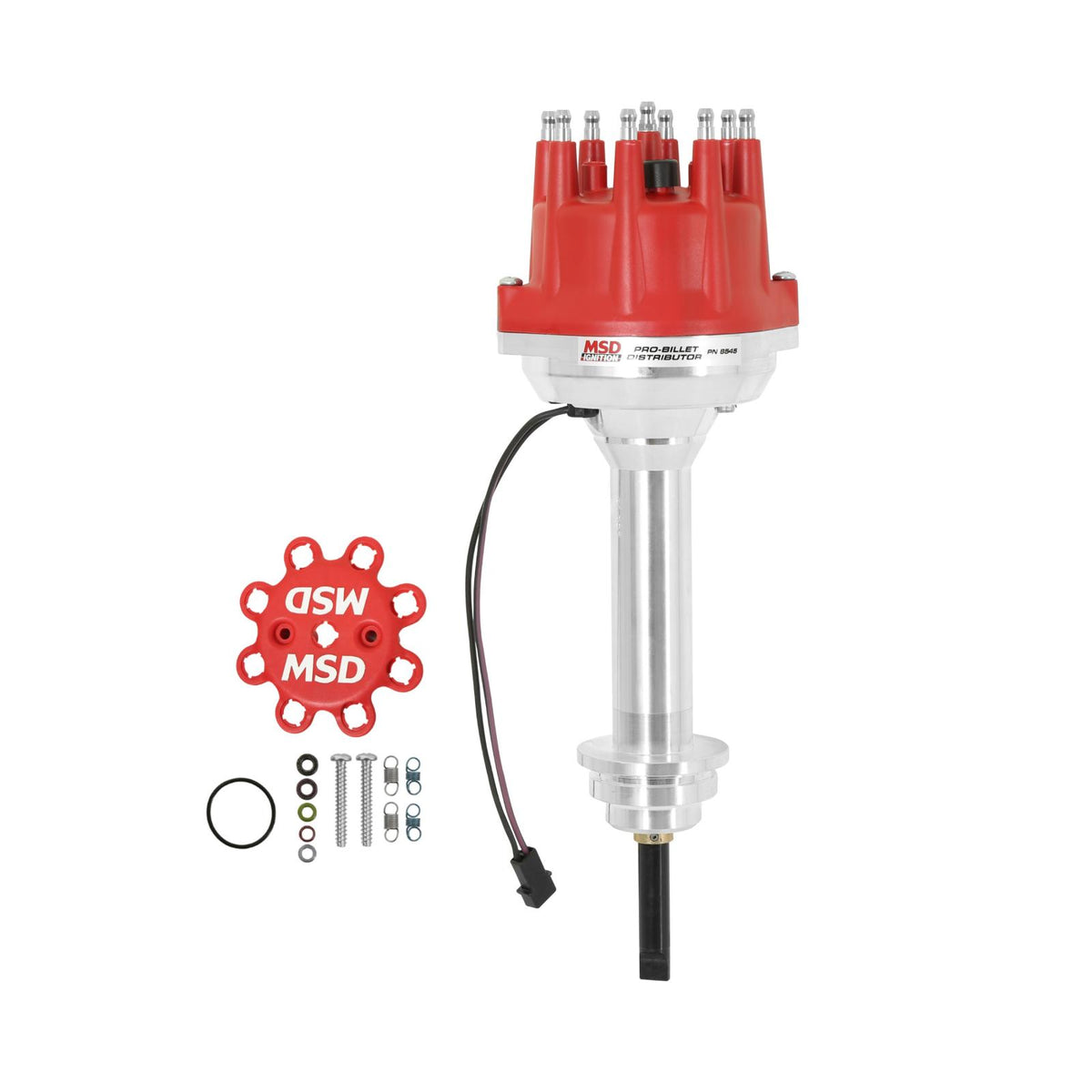 Chrysler 383,400 Small Diameter Pro-Billet Distributor Small Diameter For Extra Clearance. Must Be Used With An MSD 6, 7 Or 8-Series Ignition MSD Ignition