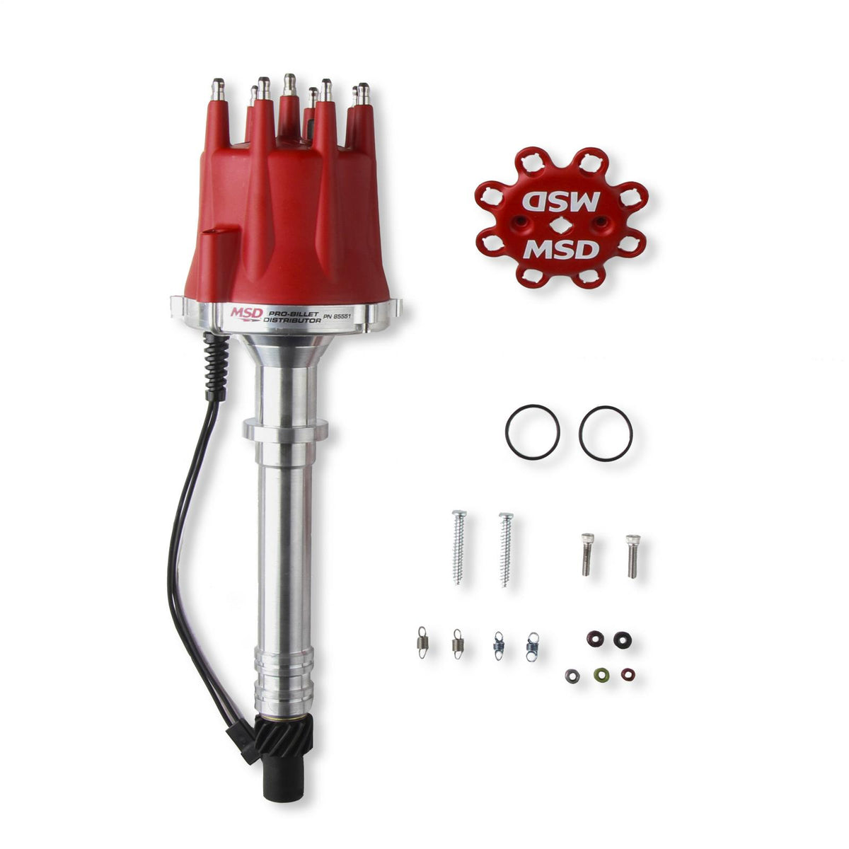 Chevy V8 Pro-Billet Distributor This Is Our Most Popular Performance Distributor. Must Be Used With An MSD 6, 7 Or 8-Series Ignition MSD Ignition