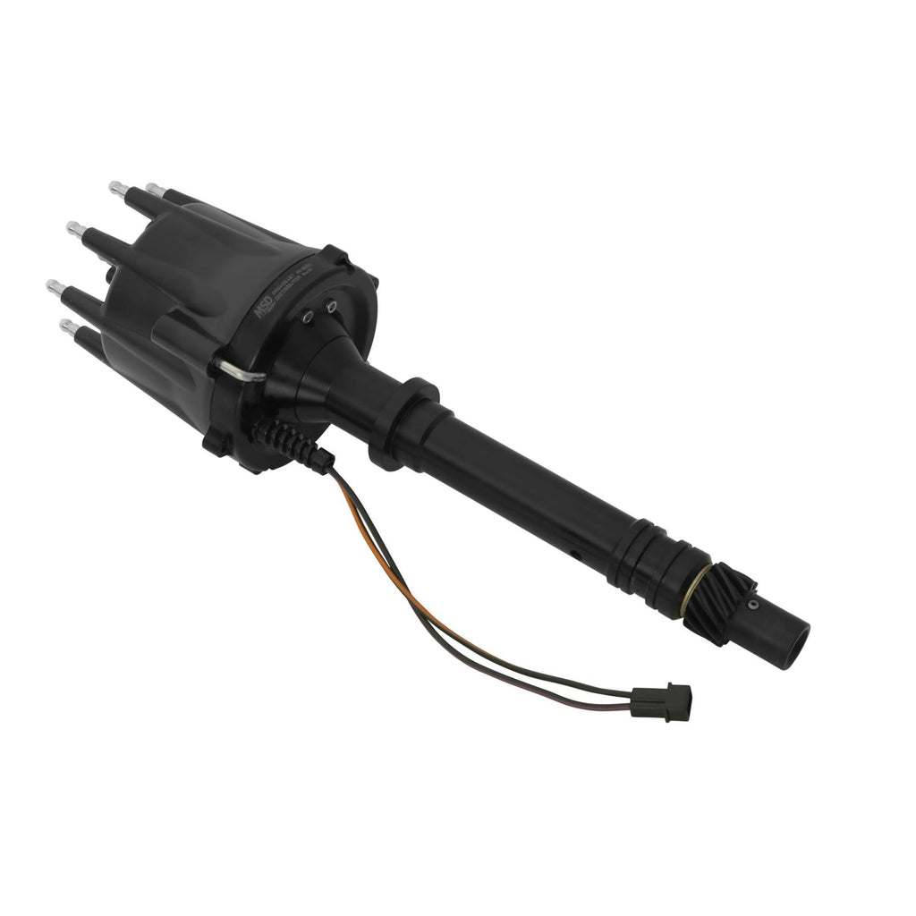 Chevy Black V8 Pro-Billet Distributor This Is Our Most Popular Performance Distributor Must Be Used With An MSD 6, 7 Or 8-Series Ignition. Now In Black MSD Ignition