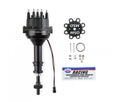 MSD Black Distributor Ford 351C-460 Pro Billet, Small Cap Steel Gear Pro-Billet Small Diameter Distributor Black Housing And Cap With Steel Gear MSD Ignition