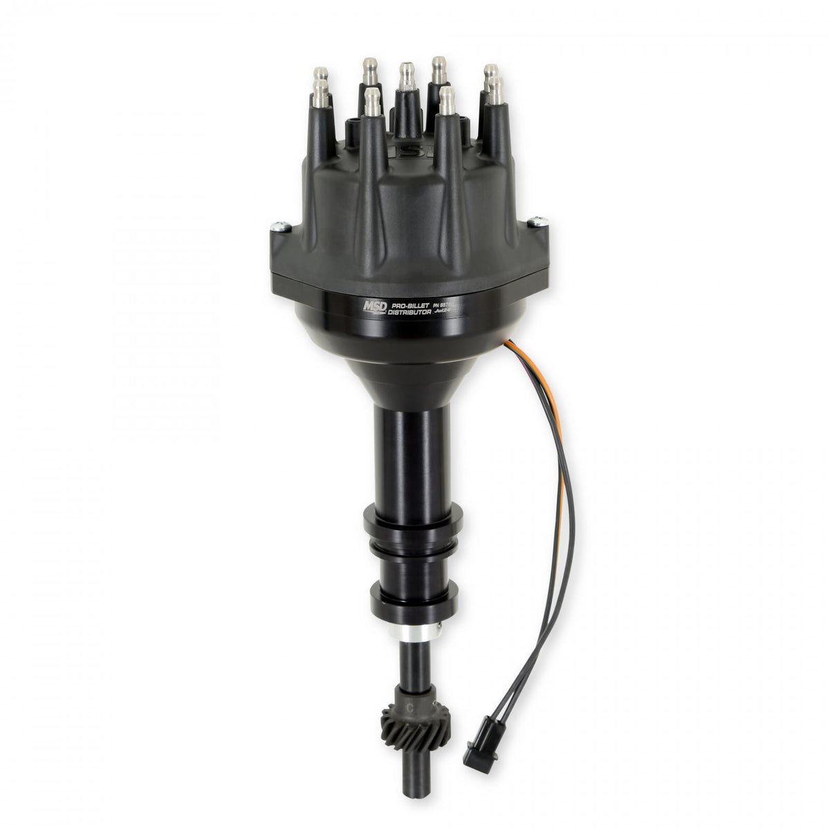 MSD Black Ford 351W Pro-Billet Distributor All The Performance Of Our Pro-Billet Line Now In Black For Your Ford, Chevy Or Chrysler. Must Be Used With MSD 6, 7, Or 8-Series Ignition MSD Ignition