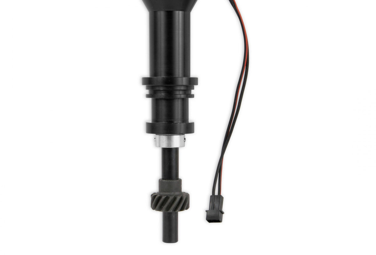 Black Distributor, Ford 351W, Pro-Billet W/Steel Gear MSD'S Black Small Diameter Distributor W/Black Cap And Steel Gear, Requires The Use Of MSD 6, 7, 8 Series Ignition MSD Ignition