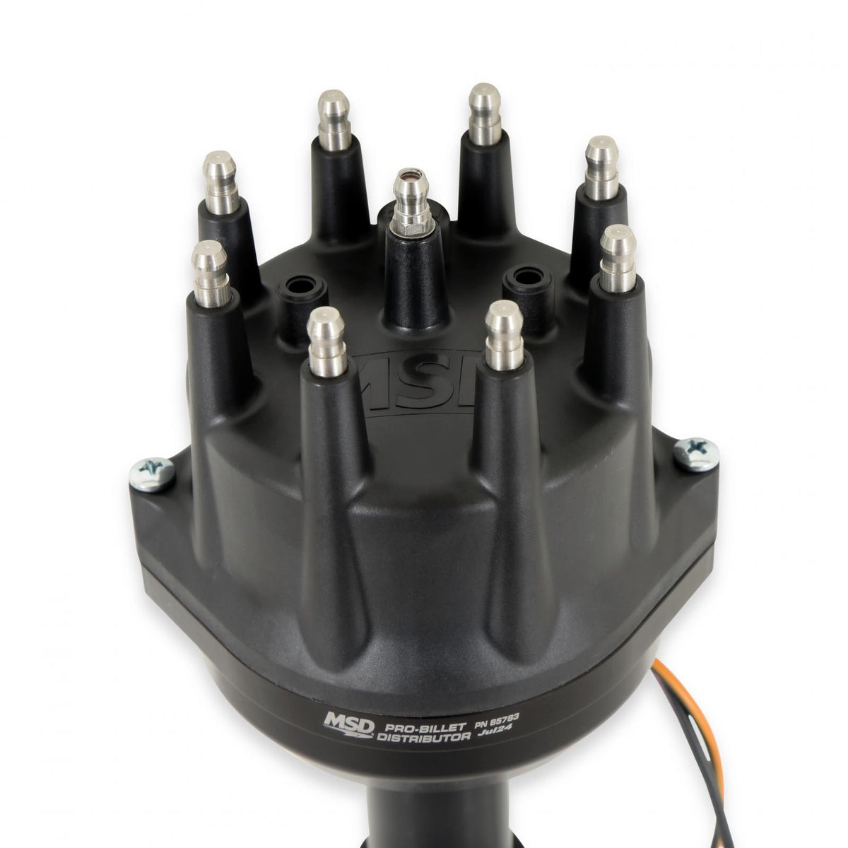 MSD Black Ford 351W Pro-Billet Distributor All The Performance Of Our Pro-Billet Line Now In Black For Your Ford, Chevy Or Chrysler. Must Be Used With MSD 6, 7, Or 8-Series Ignition MSD Ignition