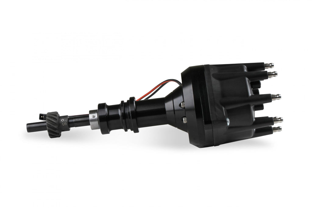 MSD Black Distributor Ford 289-302, Pro Billet, Small Cap, Steel Gear MSD'S Black Small Diameter Distributor W/Steel Gear, Requires The Use Of MSD 6, 7, 8 Series Ignition MSD Ignition