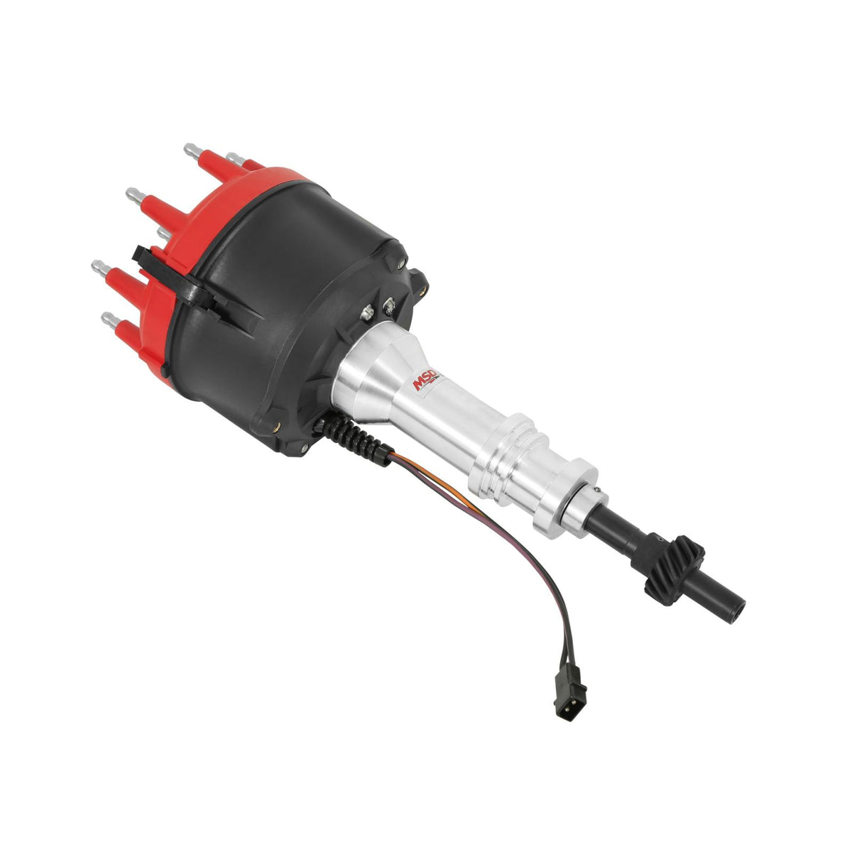 Ford 351W Steel Gear Billet Distributor Fits 351W With Steel Gear For Hydraulic Roller Cams. Must Be Used With An MSD 6, 7 Or 8-Series Ignition MSD Ignition