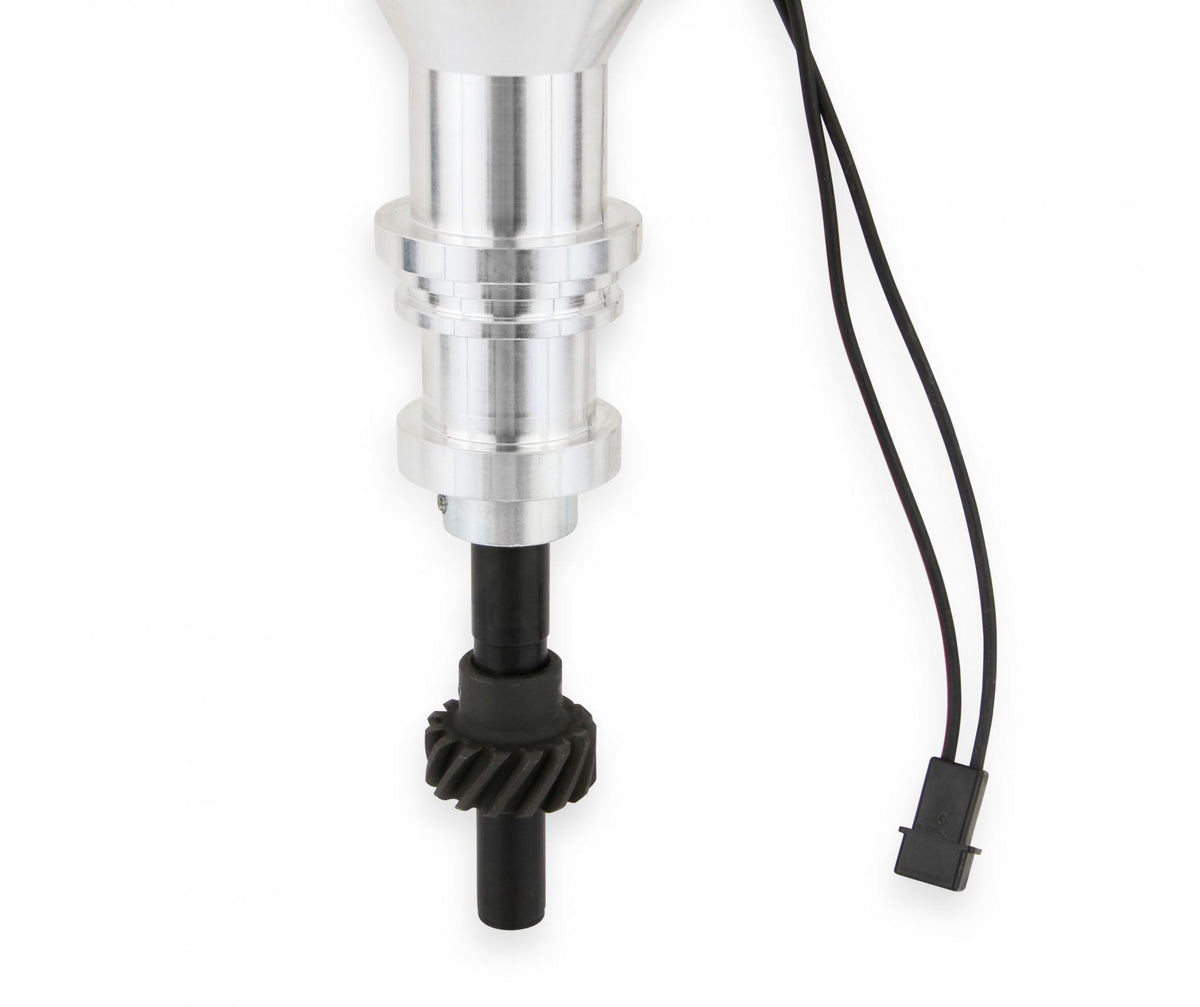 Ford 351W Crab Cap Distributor Low Profile, Magnetic Pickup Distributor Ideal For Clearing Blower Snouts, And For Any Application Where Height Is Critical MSD Ignition