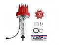 MSD Distributor Ford Fe, Steel Gear MSD'S Pro-Billet Distributor W/Red Cap And Steel Gear, Requires The Use Of MSD 6, 7, 8 Series Ignition MSD Ignition