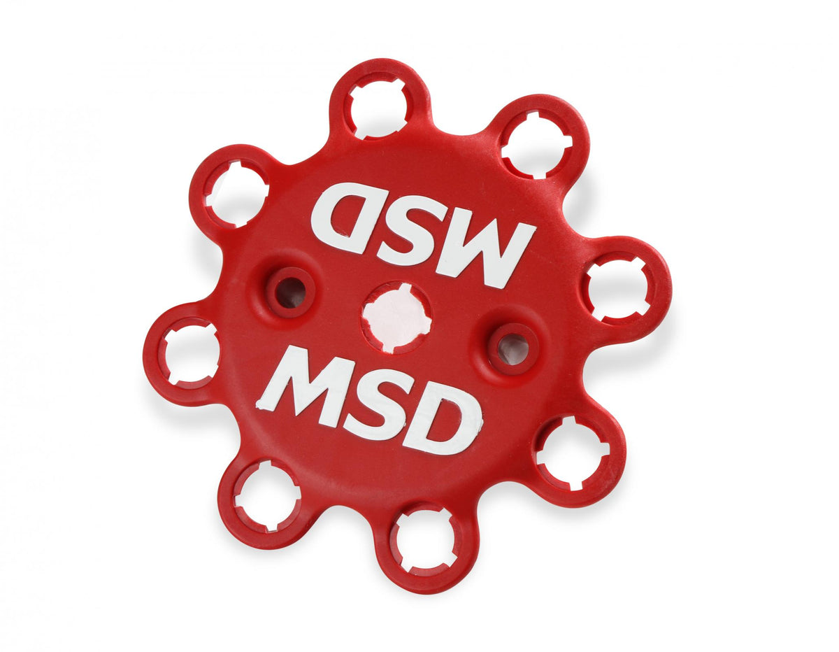 MSD Distributor, Ford Fe, Ready-To-Run, Steel Gear MSD'S Pro-Billet Distributor With Small Diameter Red Cap And Ready To Run W/Vacuum Advance And Steel Gear, No Ignition Box Needed MSD Ignition