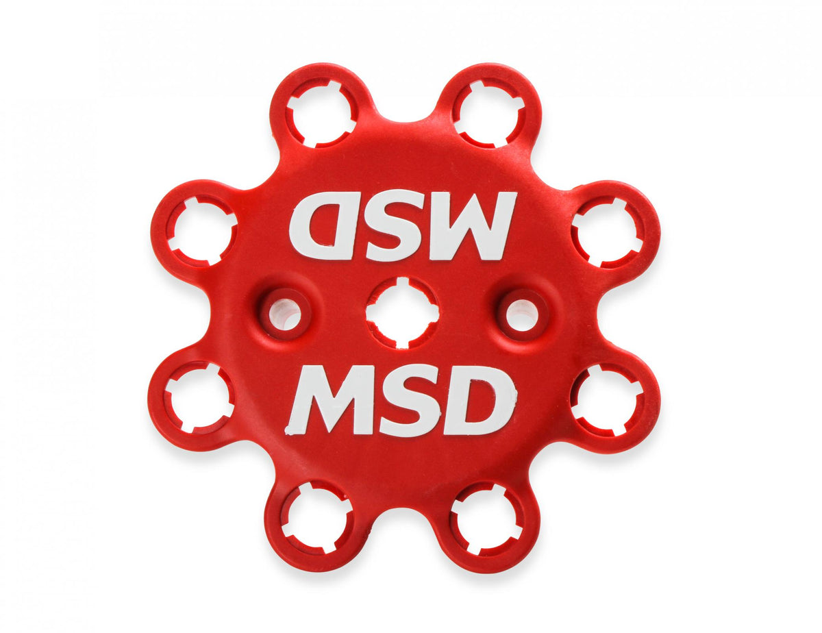 MSD Distributor, Ford Fe, Ready-To-Run, Steel Gear MSD'S Pro-Billet Distributor With Small Diameter Red Cap And Ready To Run W/Vacuum Advance And Steel Gear, No Ignition Box Needed MSD Ignition